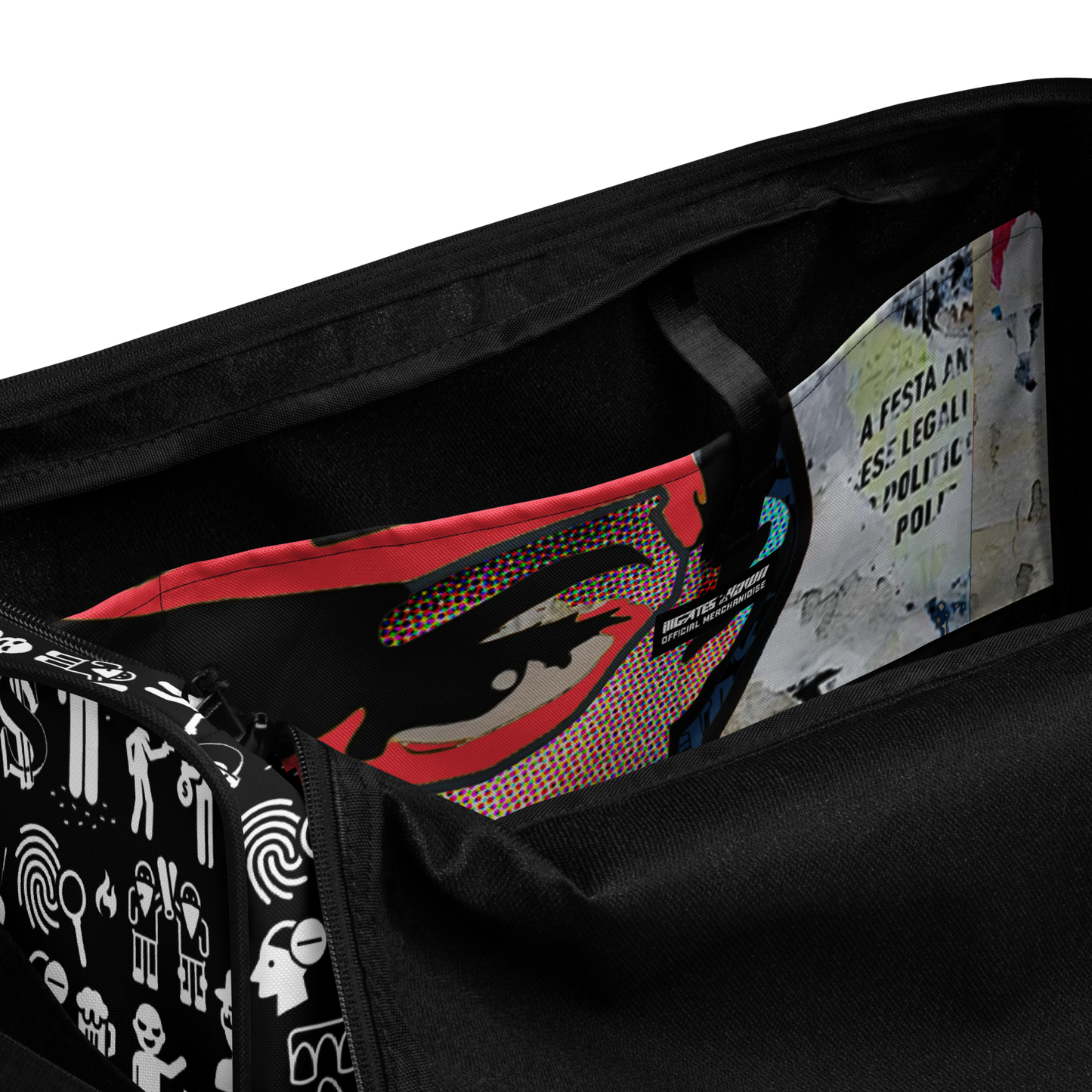 Life of Crime Duffle bag - Black