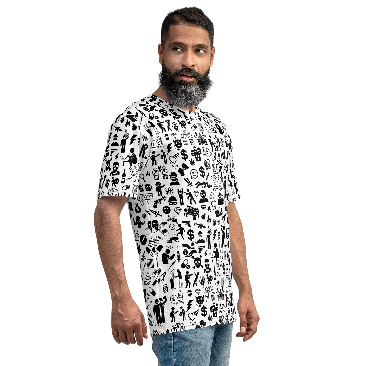 Life of Crime T-shirt - White