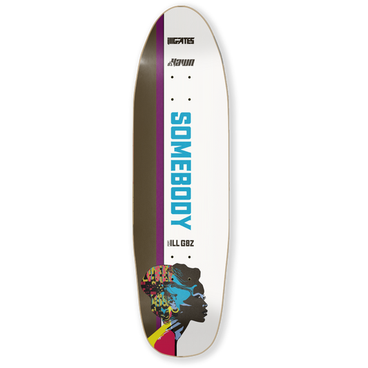 Somebody punk nose pool skateboard