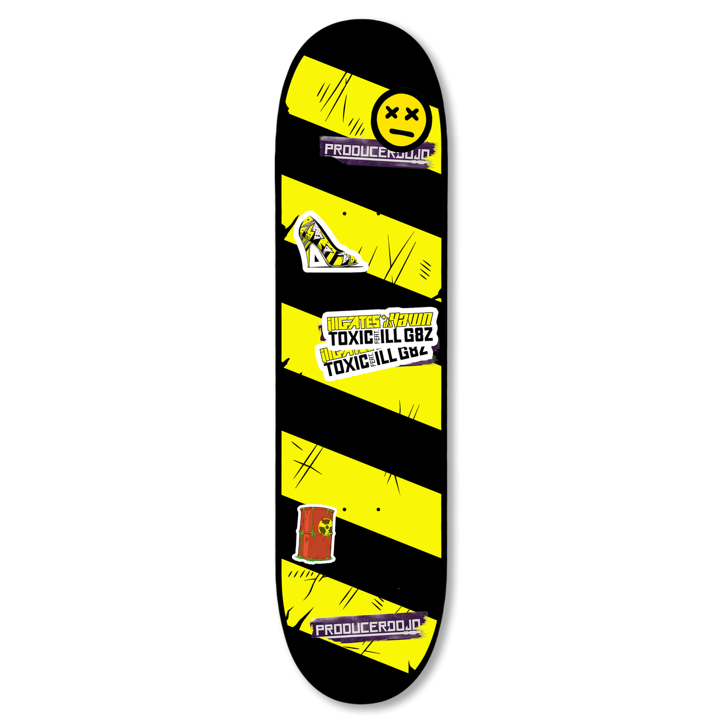 Toxic skateboard