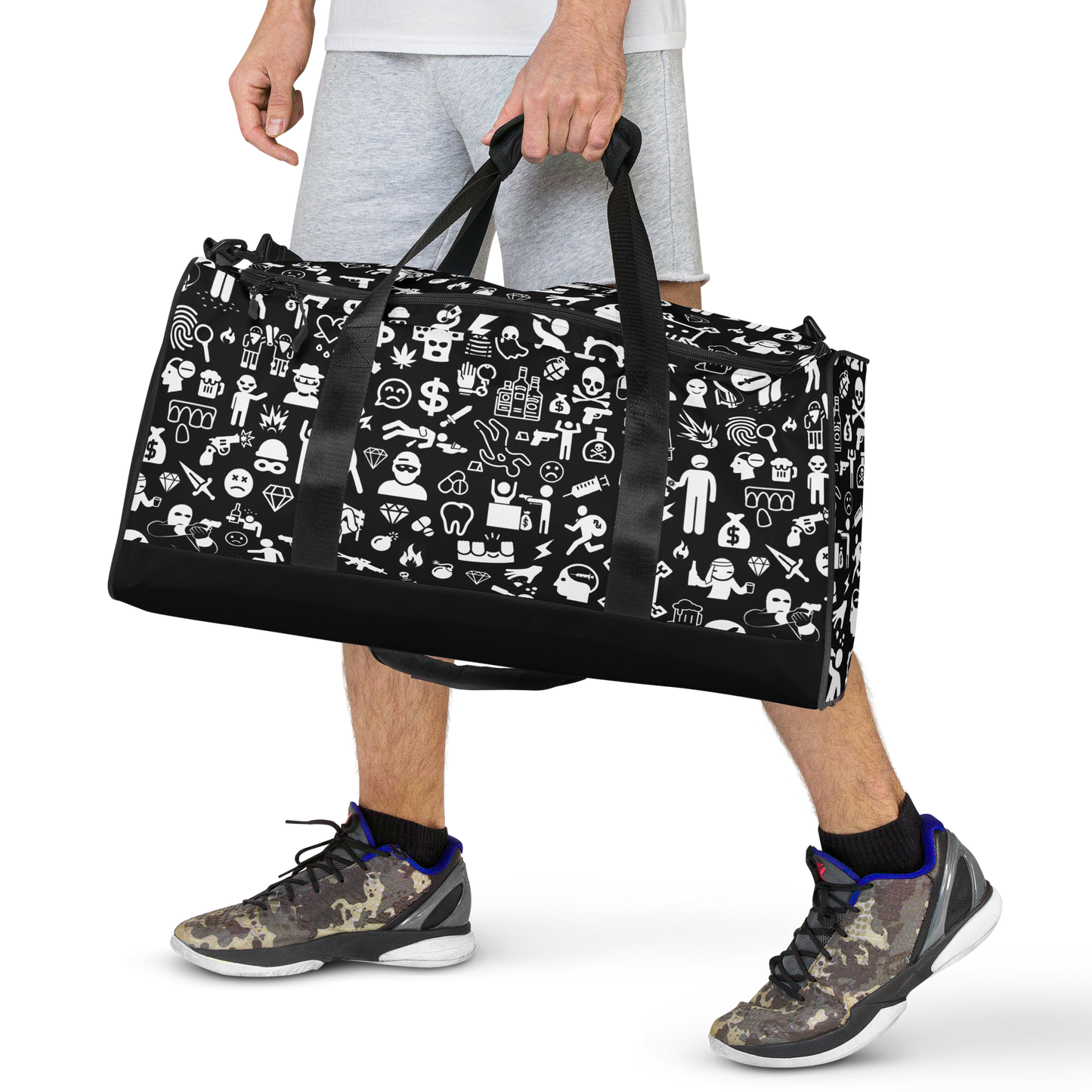 Life of Crime Duffle bag - Black