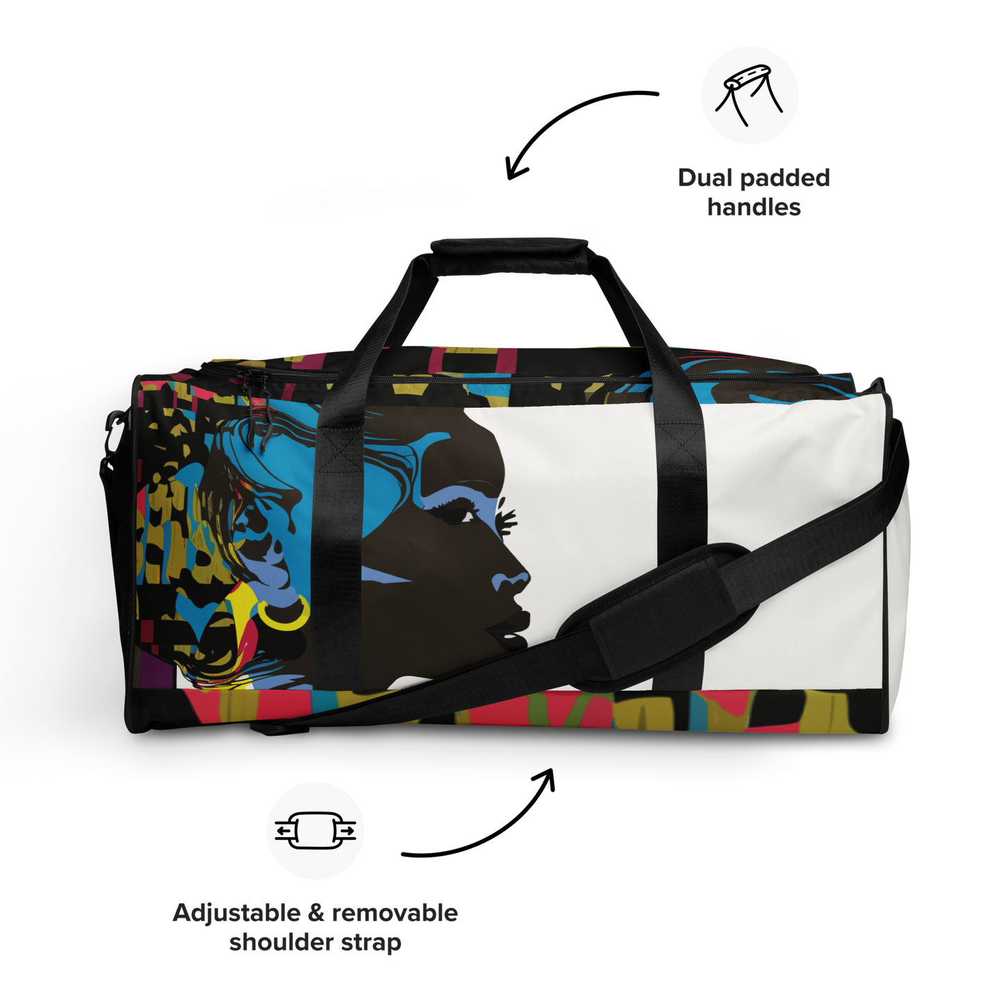 Somebody Duffle bag