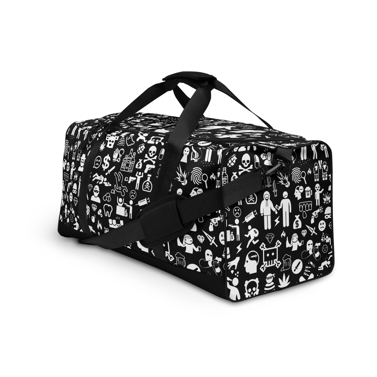 Life of Crime Duffle bag - Black