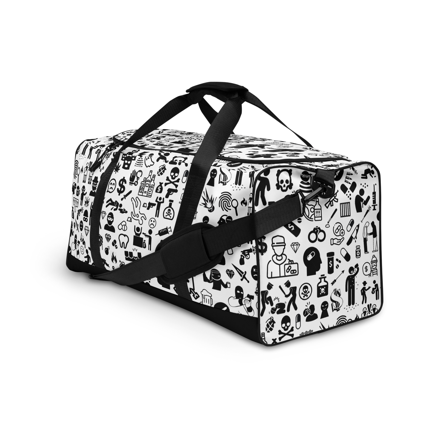 Life of Crime Duffle bag - White