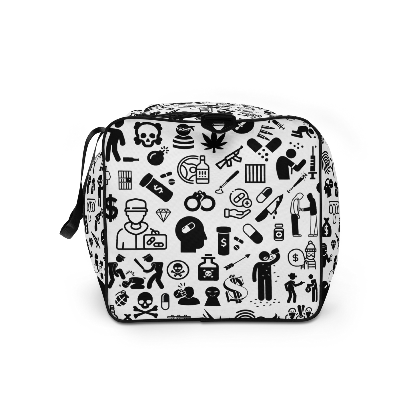 Life of Crime Duffle bag - White