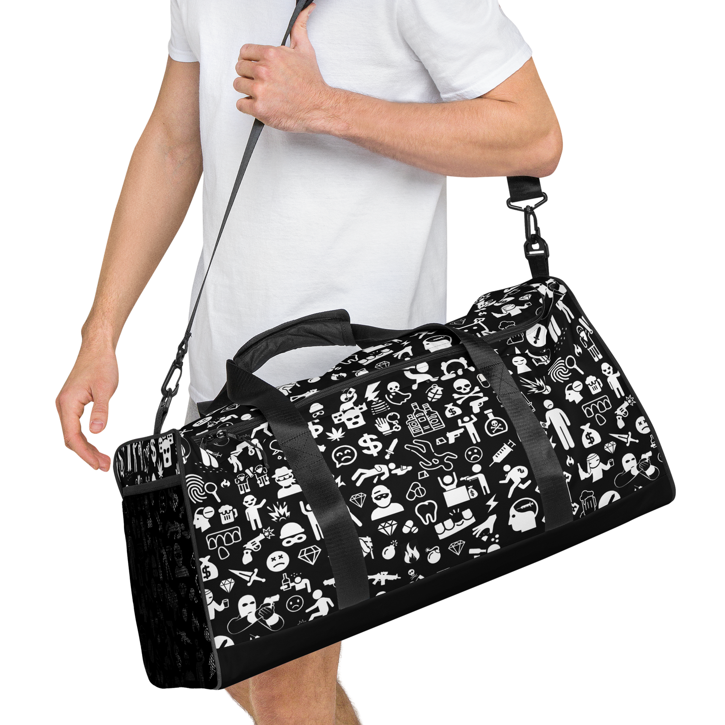 Life of Crime Duffle bag - Black