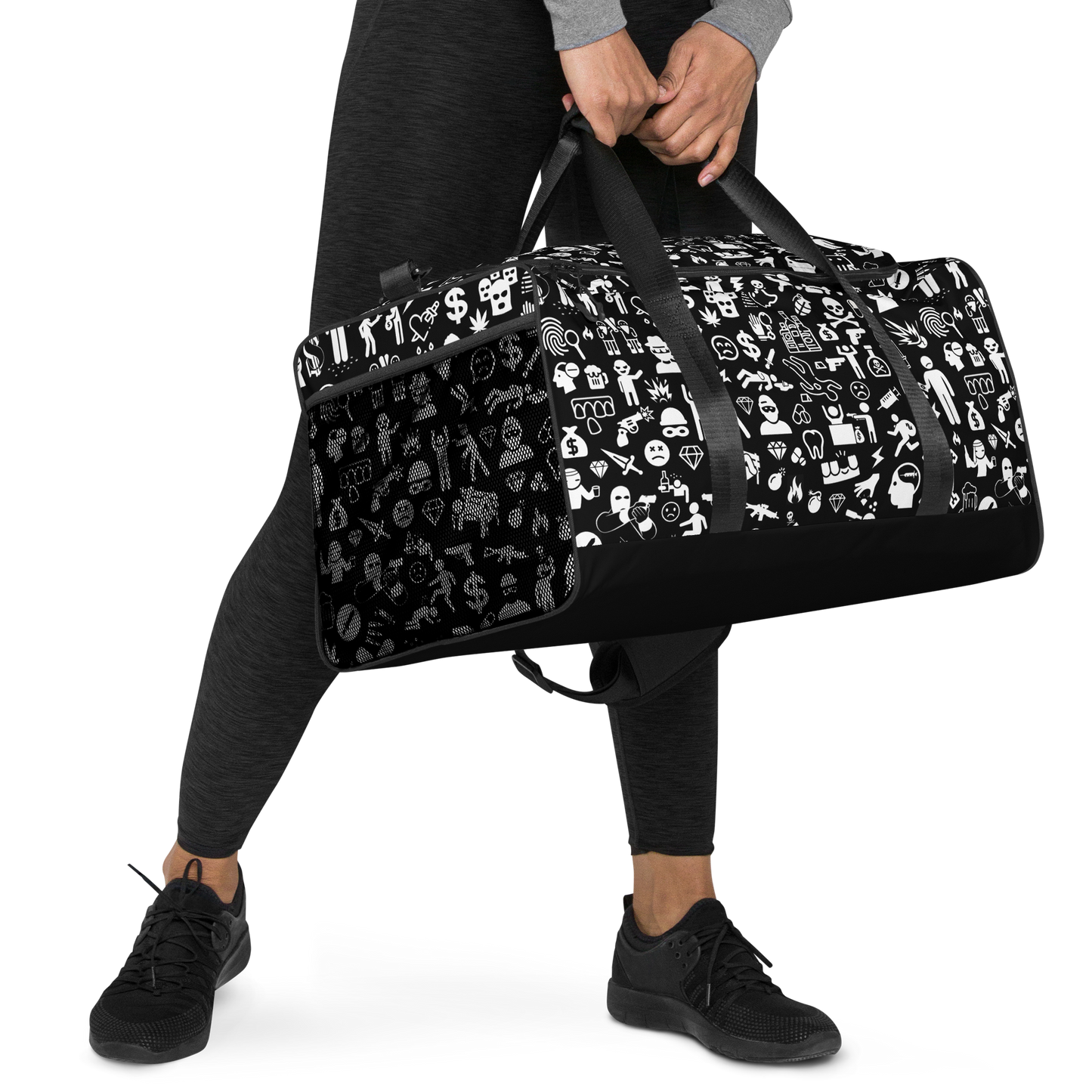 Life of Crime Duffle bag - Black