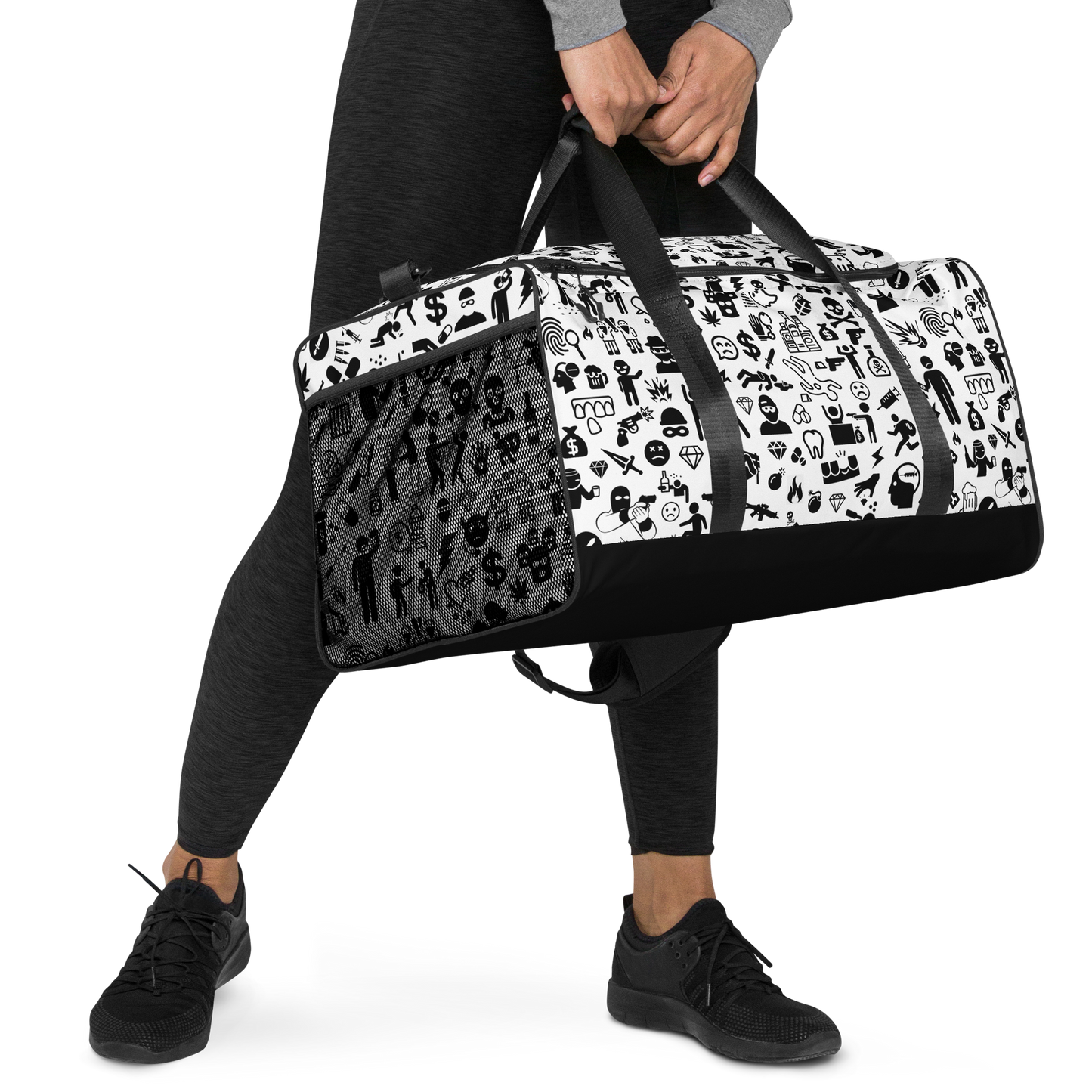 Life of Crime Duffle bag - White