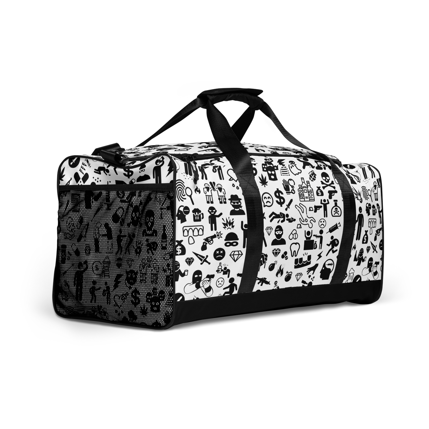 Life of Crime Duffle bag - White