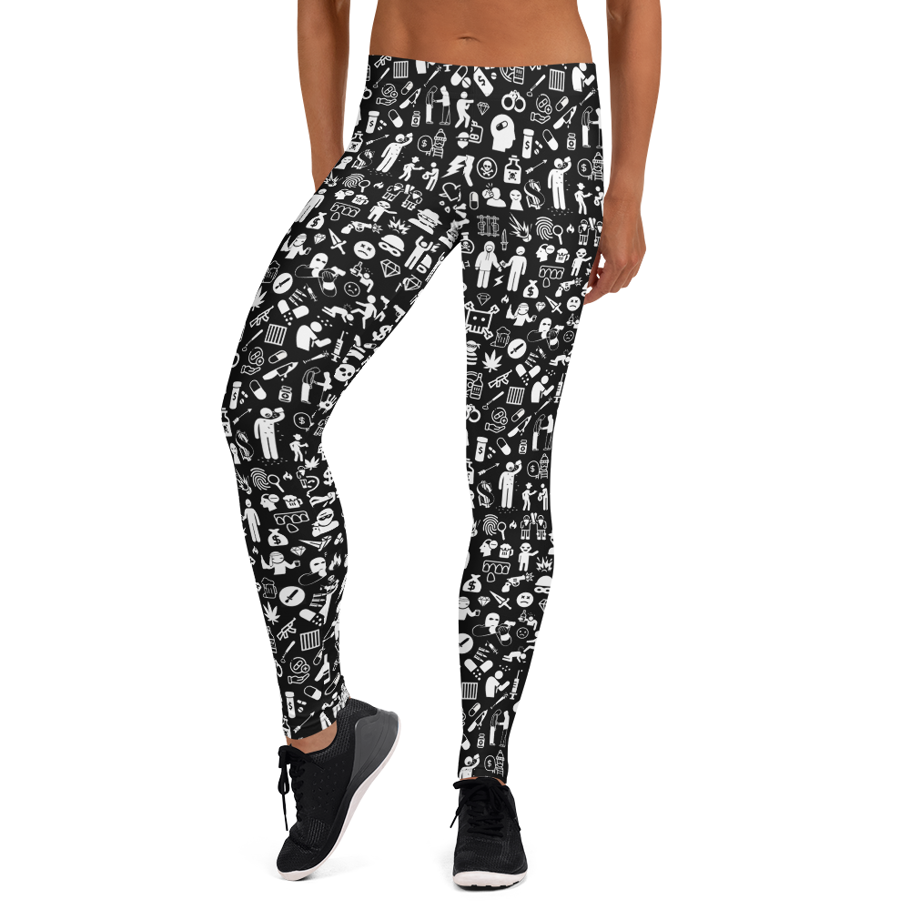 Life of Crime Leggings - Black