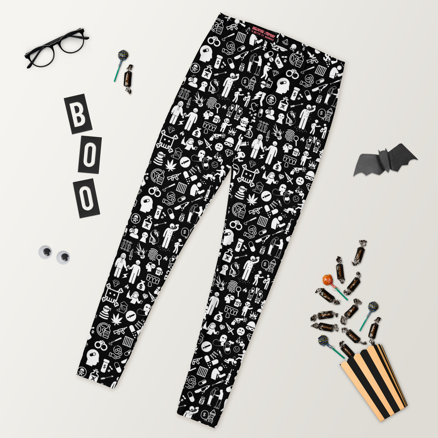 Life of Crime Leggings - Black