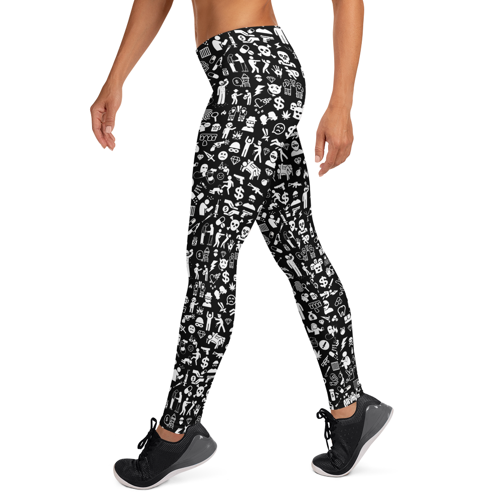 Life of Crime Leggings - Black