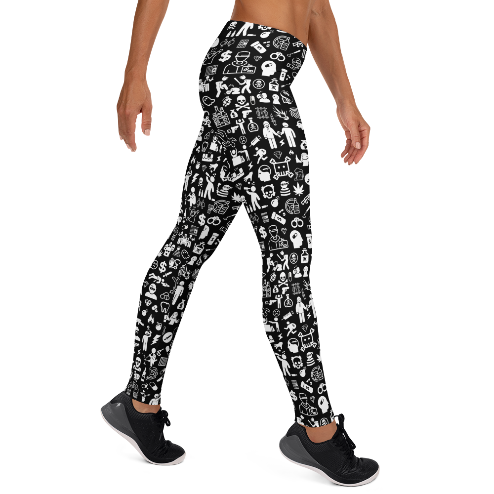 Life of Crime Leggings - Black