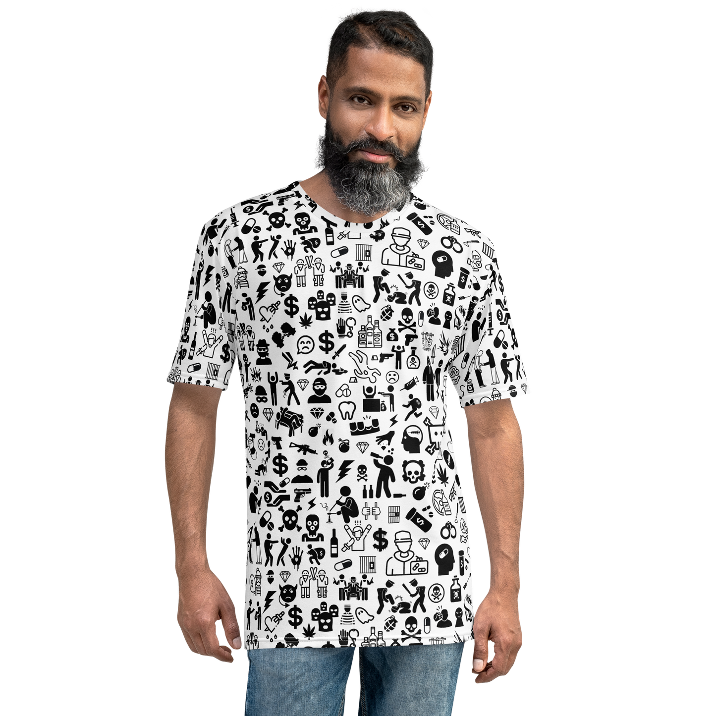 Life of Crime T-shirt - White