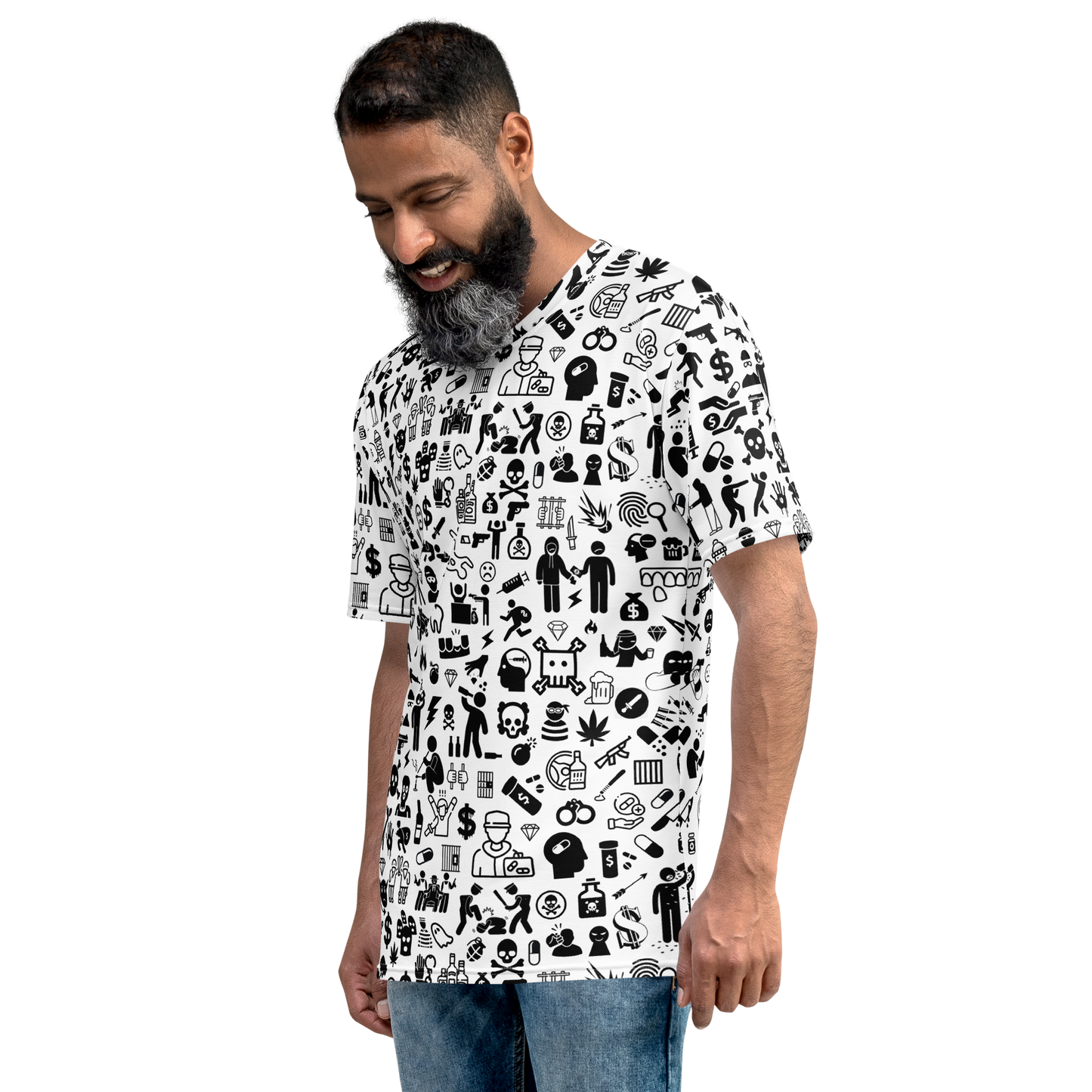 Life of Crime T-shirt - White