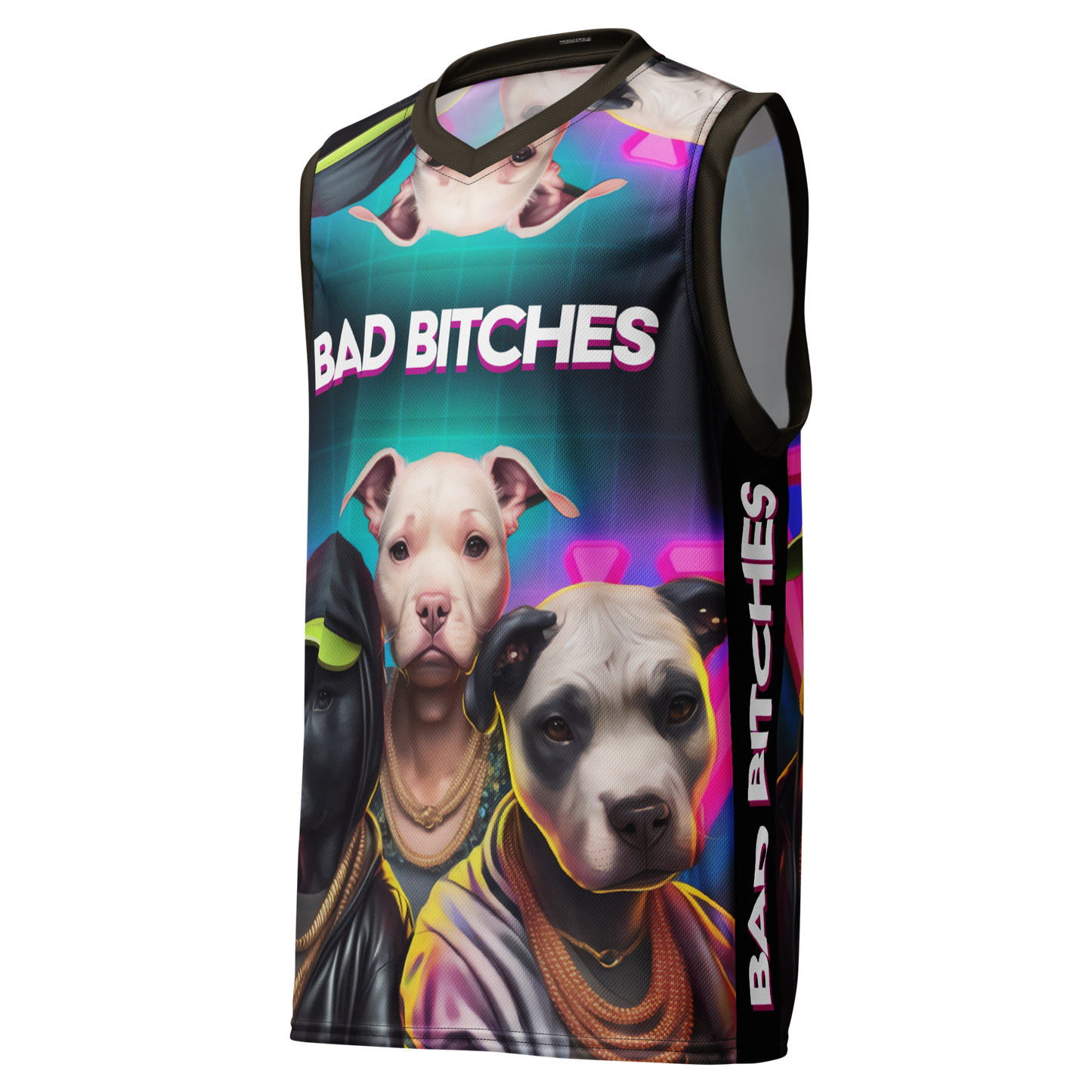 Bad Bitches unisex basketball jersey + EXCLUSIVE Bad Bitches VIP