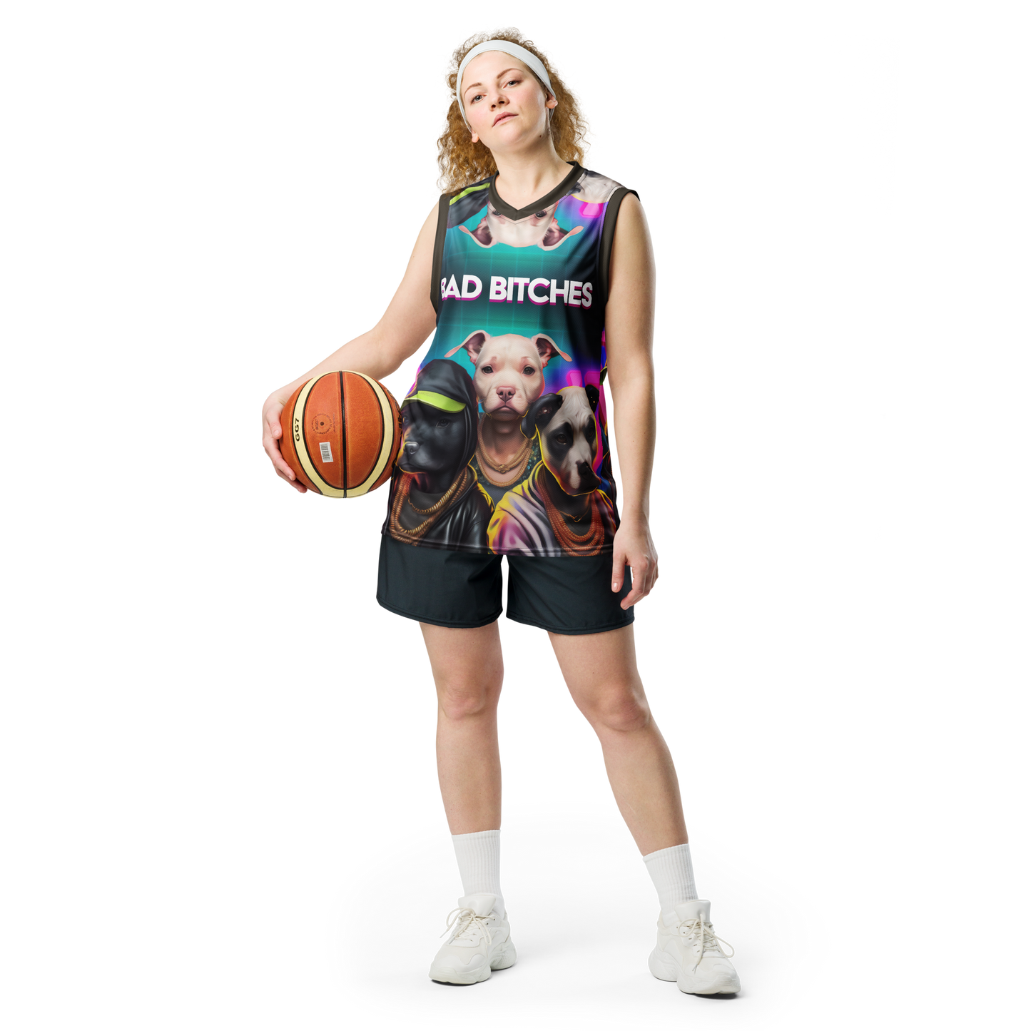 Bad Bitches unisex basketball jersey + EXCLUSIVE Bad Bitches VIP