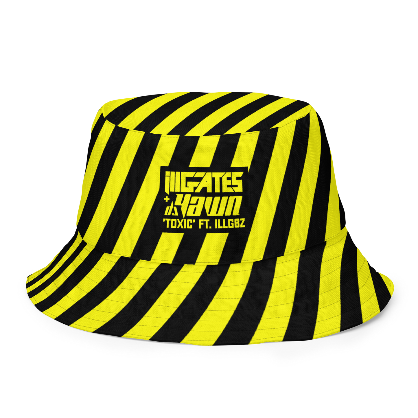 Toxic Reversible bucket hat