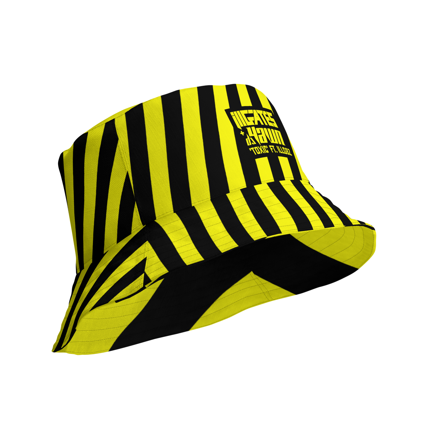 Toxic Reversible bucket hat