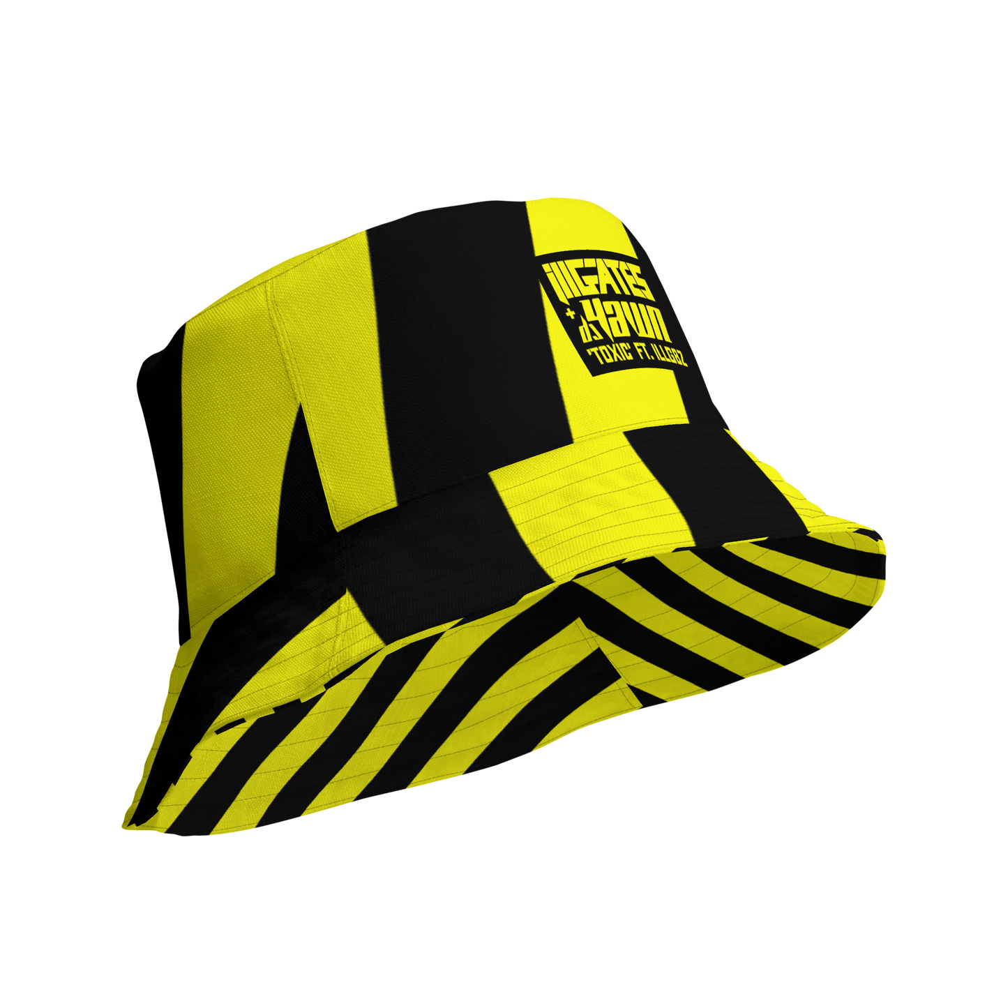 Toxic Reversible bucket hat
