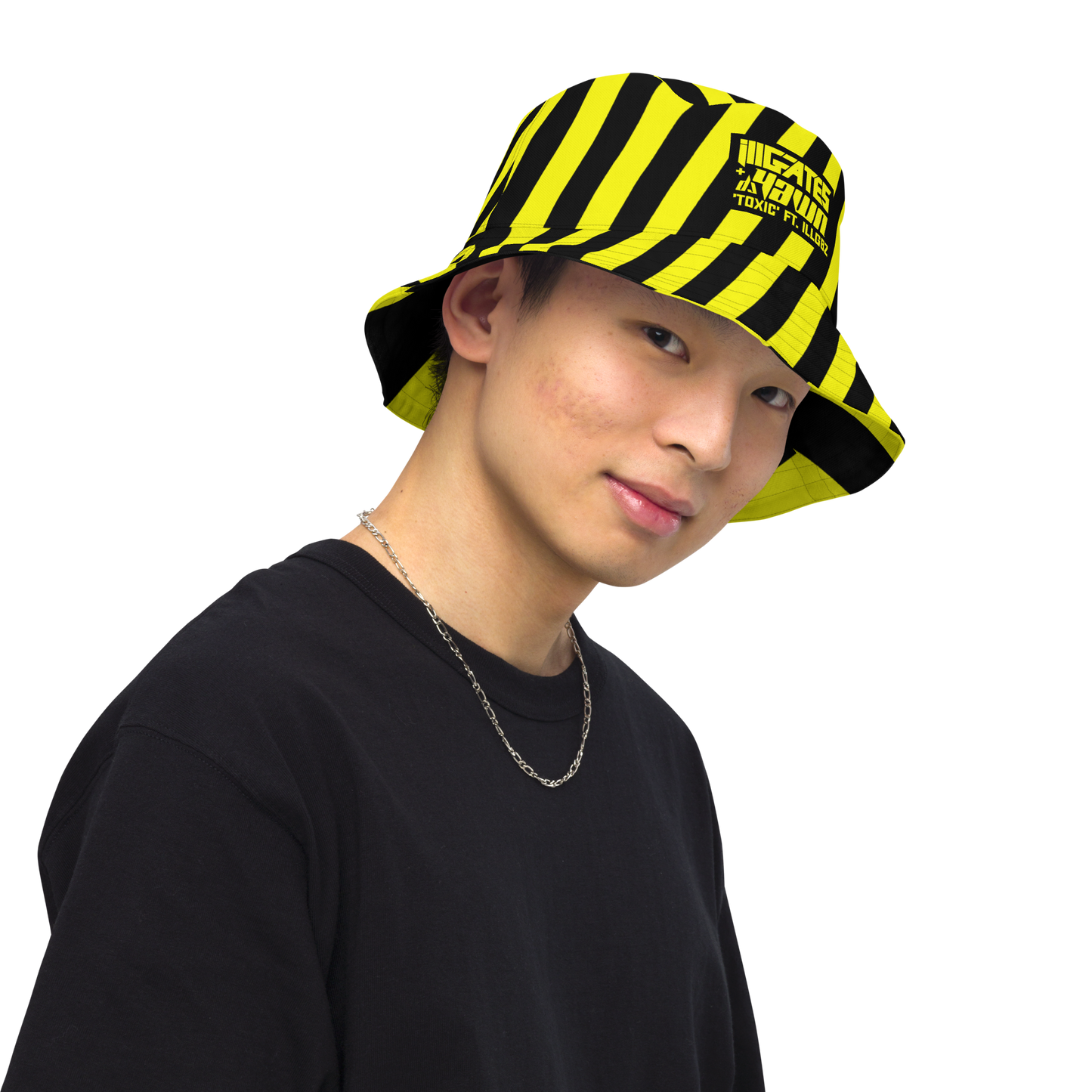 Toxic Reversible bucket hat