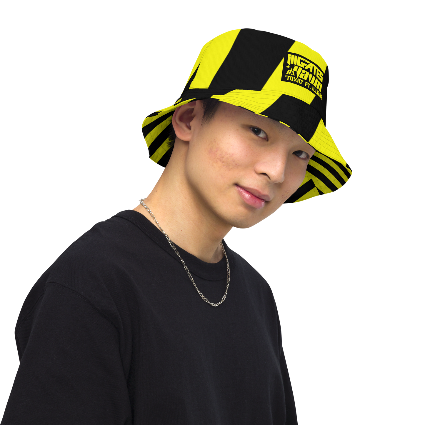 Toxic Reversible bucket hat