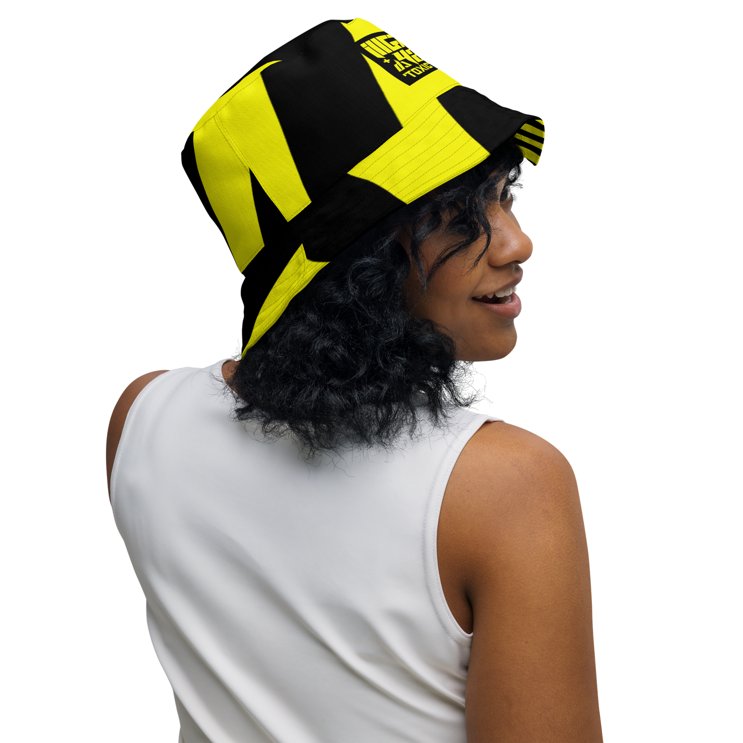 Toxic Reversible bucket hat