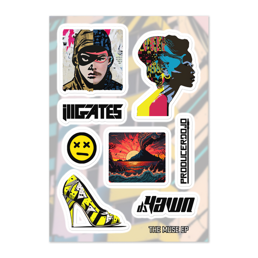 Muse EP Sticker sheet